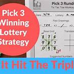 pick 3 lottery workout